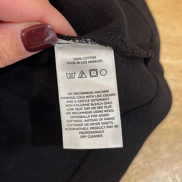 Grp1 Womens Cotton Sleeveless Relaxed Fit Round Neck‎ Tank Top Black Size Large - Picture 7 of 9